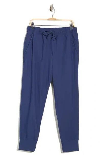 90 Degree By Reflex Tricot Power Stride Pants In Blue