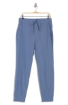 90 Degree By Reflex Tricot Power Stride Pants In China Blue