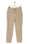 90 Degree By Reflex Tricot Power Stride Pants In Khaki