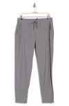 90 Degree By Reflex Tricot Power Stride Pants In Smoked Pearl