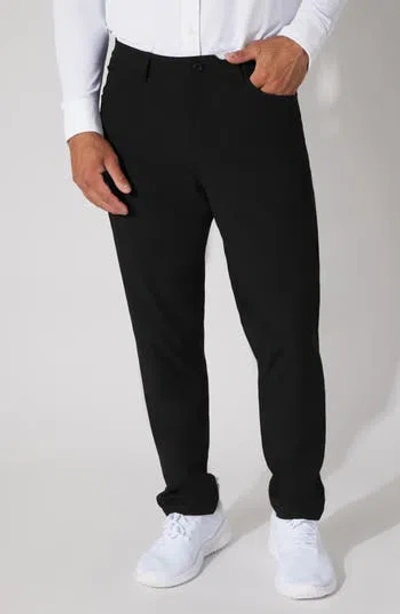 90 Degree By Reflex Tricot Prime Time Pants In Black