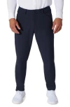 90 Degree By Reflex Tricot Prime Time Pants In Blue