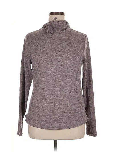 Pre-owned 90 Degree By Reflex Turtleneck Sweater In Brown