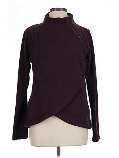 Pre-owned 90 Degree By Reflex Turtleneck Sweater In Burgundy