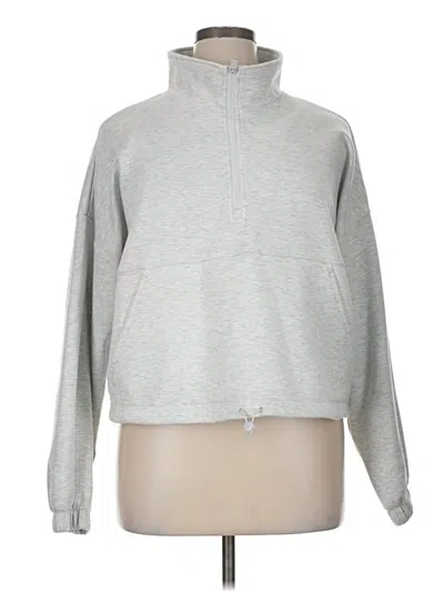 Pre-owned 90 Degree By Reflex Turtleneck Sweater In Gray