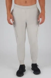 90 Degree By Reflex Ulta Mélange Fleece Joggers In Satellite