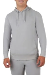 90 Degree By Reflex Ultra Mélange Fleece Hoodie In Quiet Shade