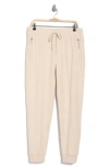 90 Degree By Reflex Ultra Mélange Fleece Joggers In Gold