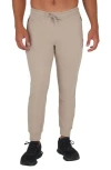 90 Degree By Reflex Ultra Mélange Fleece Joggers In Leafless Tree