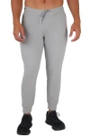 90 Degree By Reflex Ultra Mélange Fleece Joggers In Quiet Shade