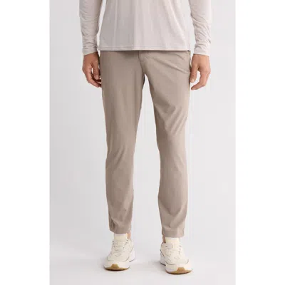 90 Degree By Reflex Waffle Textured Dynasty Slim Pants In Satellite