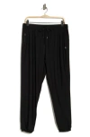 90 Degree By Reflex Waffle Warp Joggers In Black