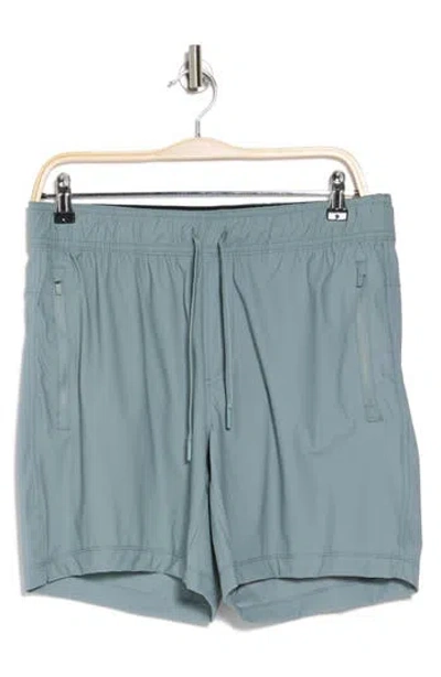 90 Degree By Reflex Waffle Warp Knit End Shorts