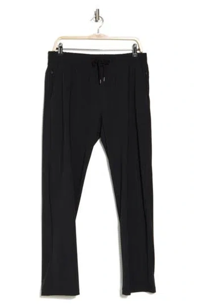 90 Degree By Reflex Warp En Route Commuter Pants In Black