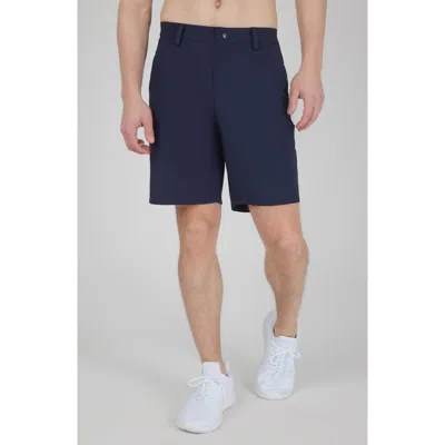 90 Degree By Reflex Warp Hillcrest 8-inch Shorts In Blue