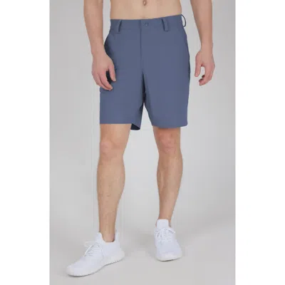 90 Degree By Reflex Warp Hillcrest 8-inch Shorts In Blue