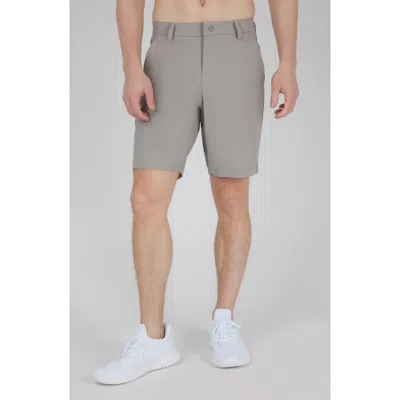 90 Degree By Reflex Warp Hillcrest 8-inch Shorts In Gray