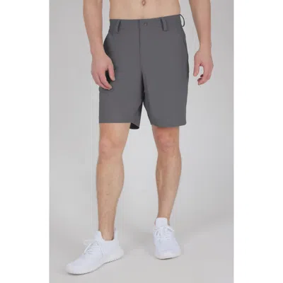 90 Degree By Reflex Warp Hillcrest 8-inch Shorts In Gray