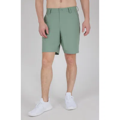 90 Degree By Reflex Warp Hillcrest 8-inch Shorts In Green