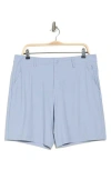 90 Degree By Reflex Warp Hillcrest Shorts In Blue Blizzard