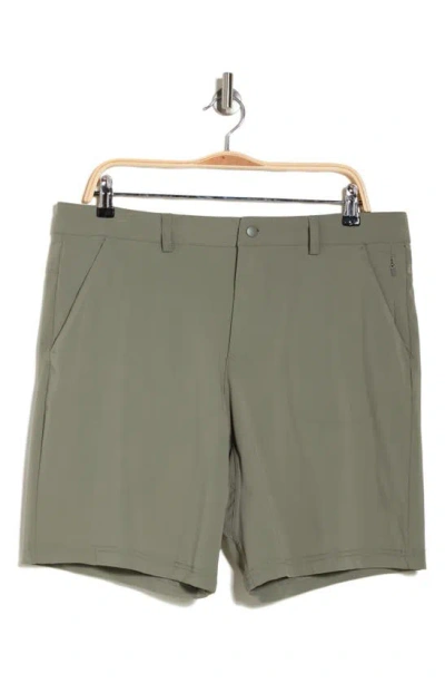 90 Degree By Reflex Warp Hillcrest Shorts In Green