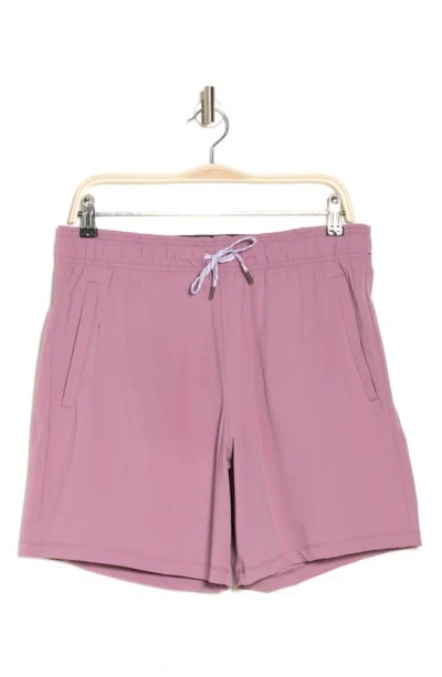 90 Degree By Reflex Warp Kick Off Shorts In Pink