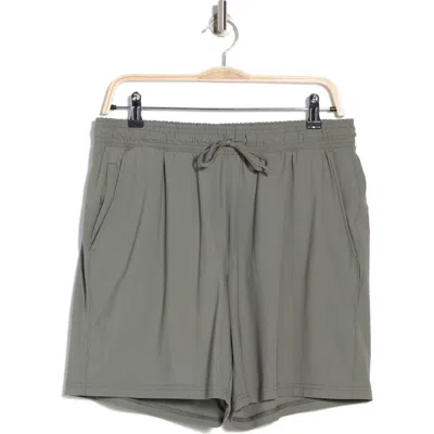 90 Degree By Reflex Warp Sonic 7" Active Shorts In Mulled Basil