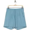 90 Degree By Reflex Warp Sonic 7" Active Shorts In Smoke Blue