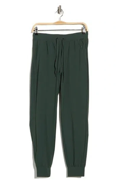 90 Degree By Reflex Warp X Avenue Pocket Joggers In Green