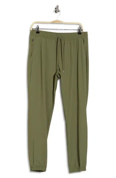 90 Degree By Reflex Warp X Sonic Drawstring Pants In Green