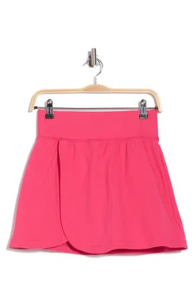 90 Degree By Reflex Wonderlink Tulip Hem Skort In Pink