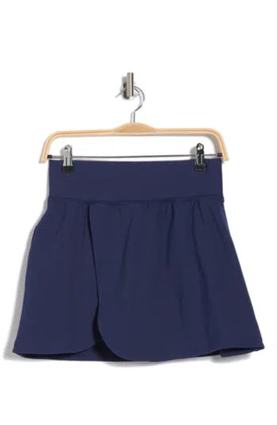 90 Degree By Reflex Wonderlink Tulip Hem Skort In Blue