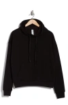 90 Degree By Reflex Year Round Butter Fleece Pullover Hoodie In Black