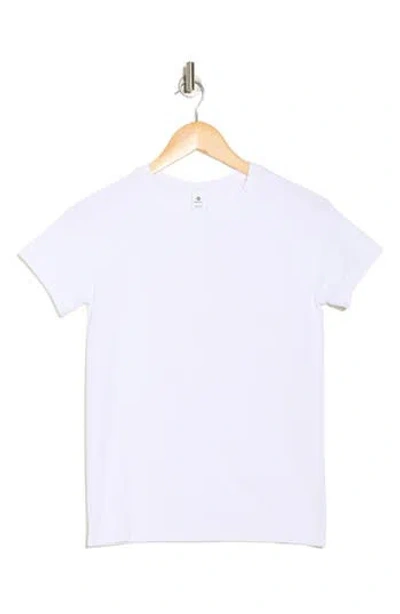 90 Degree By Reflex Zaia Seamless Short Sleeve Top In White