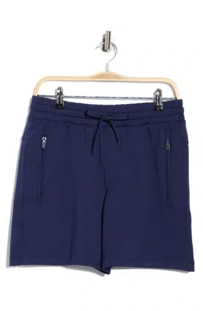 90 Degree By Reflex Zephyr 7-inch Scuba Shorts In Blue