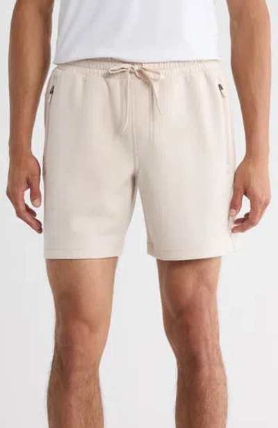90 Degree By Reflex Zephyr 7-inch Scuba Shorts In Sand