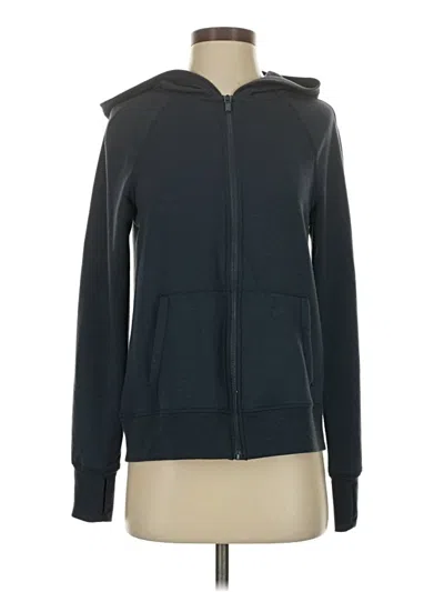 Pre-owned 90 Degree By Reflex Zip Up Hoodie In Black
