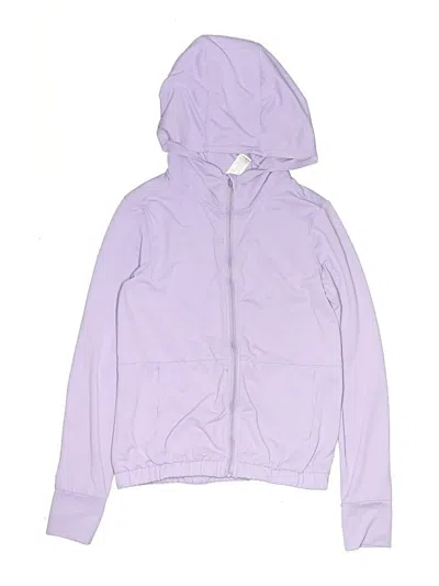 Pre-owned 90 Degree By Reflex Kids' Zip Up Hoodie In Purple