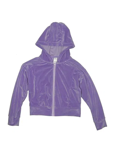Pre-owned 90 Degree By Reflex Kids' Zip Up Hoodie In Purple