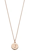 KATE SPADE INITIAL PENDANT NECKLACE