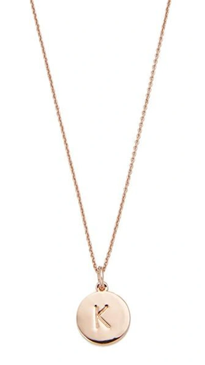 Kate Spade Initial Pendant Necklace