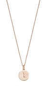 KATE SPADE INITIAL PENDANT NECKLACE