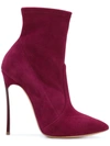 CASADEI CASADEI HEELED ANKLE BOOTS - PINK,1R665E120HHCAM12271750