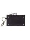 VALENTINO GARAVANI Zip Leather Card Holder