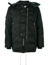 OAMC OAMC OVERSIZED PADDED COAT - BLACK,I02441912364870