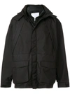 NAPA BY MARTINE ROSE NAPA BY MARTINE ROSE LAYERED PADDED JACKET - BLACK,N0YH9W12359337