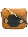 STELLA MCCARTNEY STELLA MCCARTNEY STELLA POPPER SHOULDER BAG - BROWN,478584W809912371189