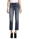 DRIFTWOOD Ameli Cropped Classic Fit Jeans,0400095630829