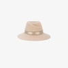 MAISON MICHEL MAISON MICHEL BEIGE VIRGINIE HAT,VIRGINIE100103900212284510