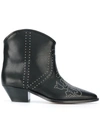 ISABEL MARANT STUDDED ANKLE BOOTS,BO013817H011S12328650